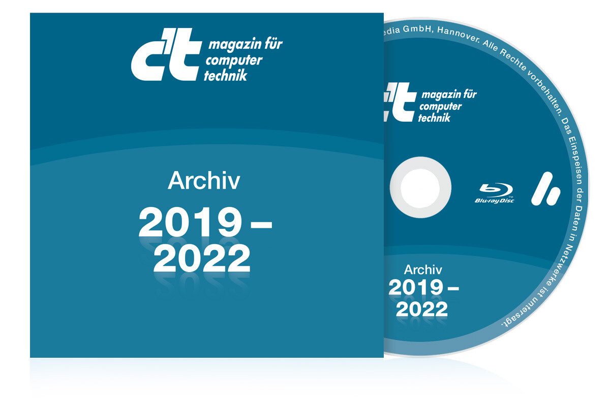 c't Archiv-Blu-ray 2019-2022