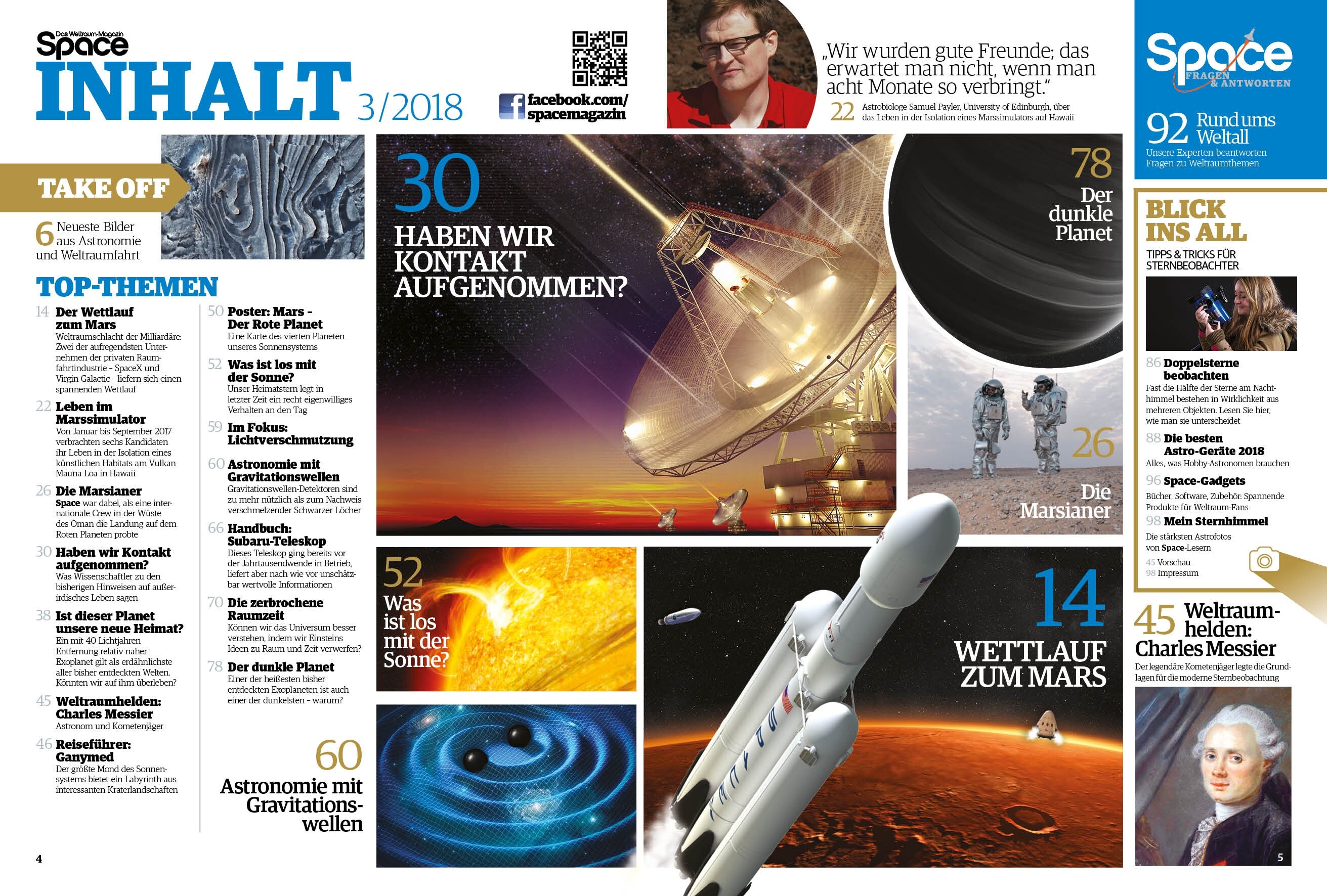 Space Weltraum Magazin 3/2018