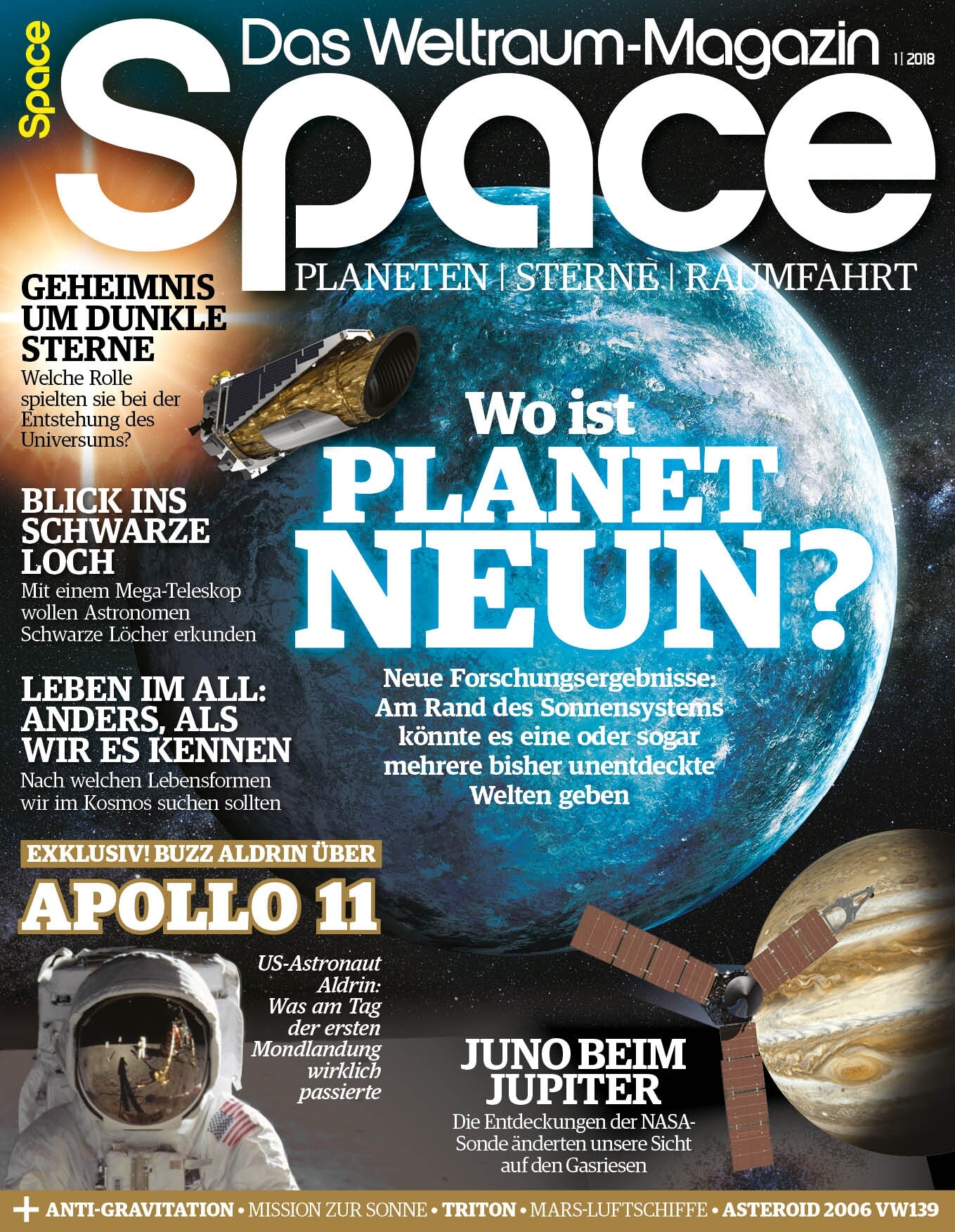 Space Weltraum Magazin 1/2018