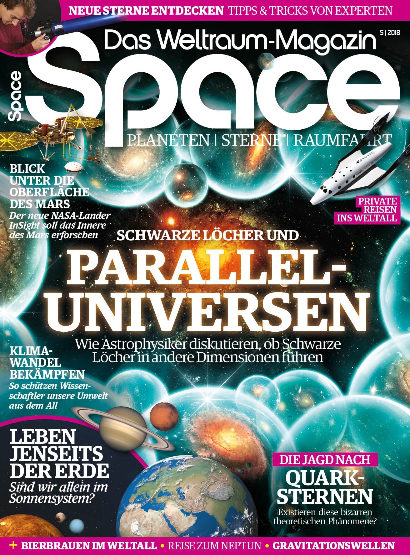 Space Weltraum Magazin 5/2018