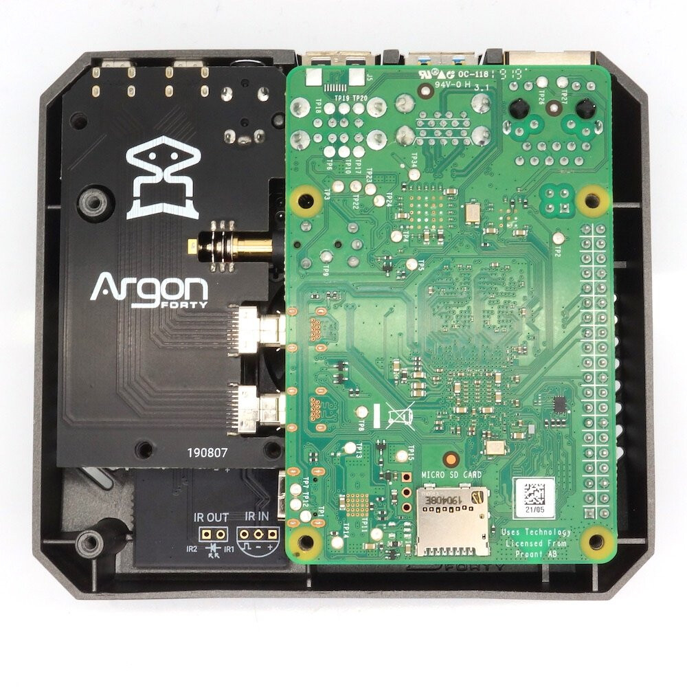 Komplettset Argon ONE Case V2 mit Raspberry Pi 4