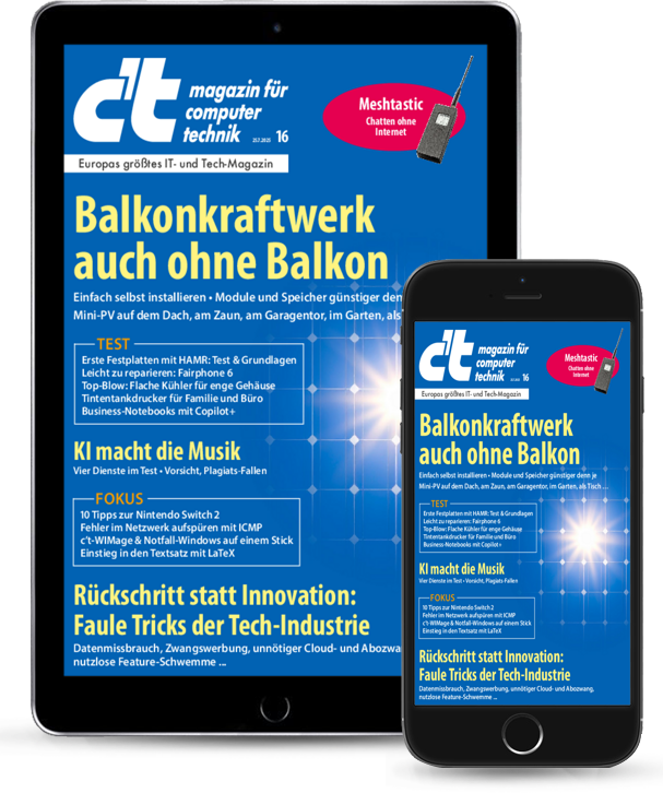 c't Digital Mini-Abo 5 Ausgaben
