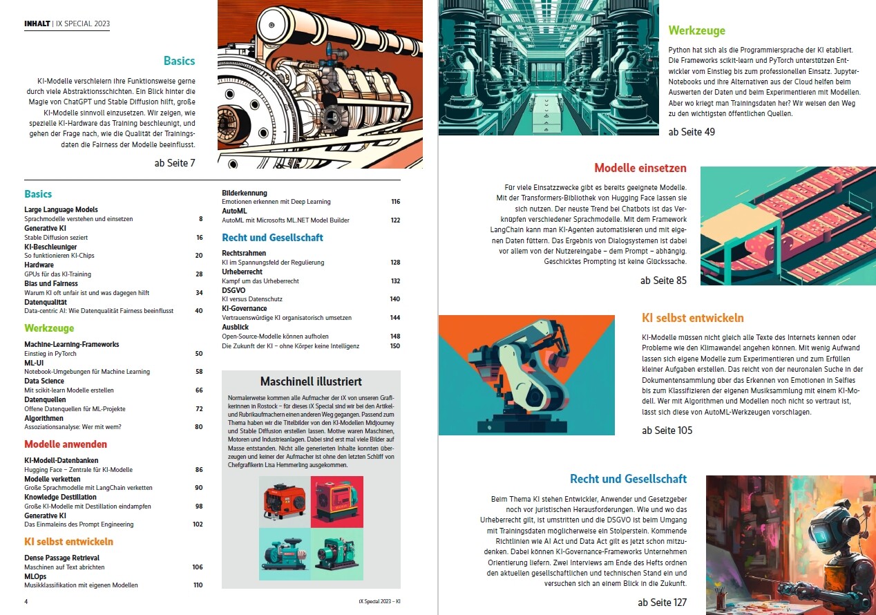 Superbundle iX Special Künstliche Intelligenz (Heft + PDF + Buch)