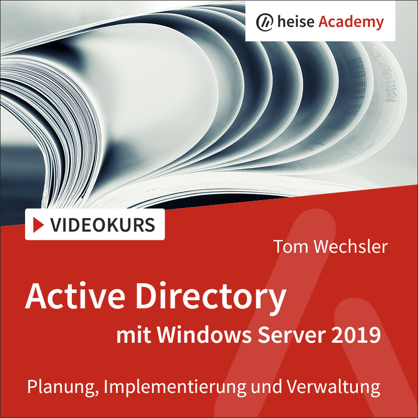 Active Directory mit Windows Server 2019