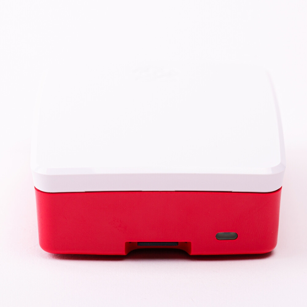 Offizielles Gehäuse für Raspberry Pi 4 Model B - rot/weiß