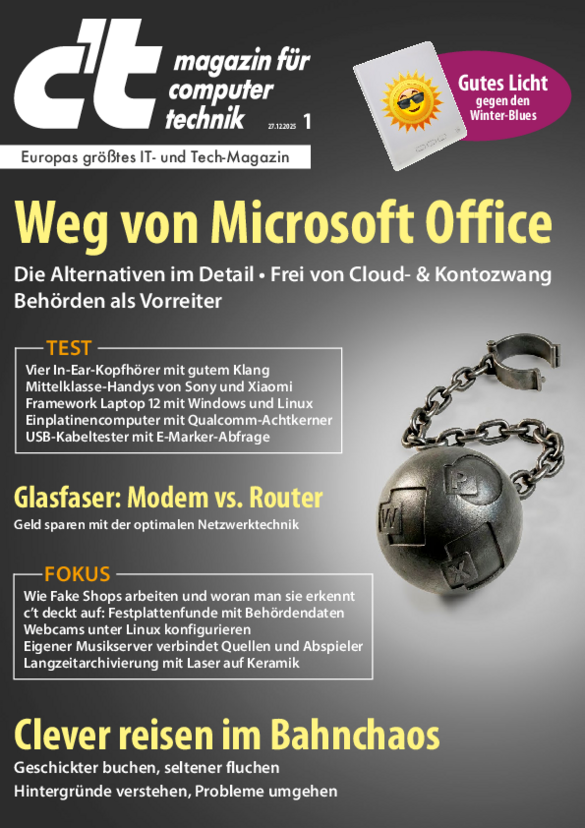 Produktbild für c't 01/2026