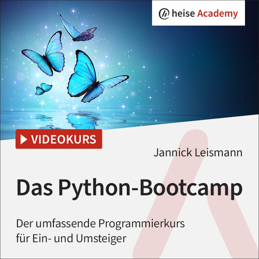 Das Python Bootcamp:  der komplette Programmierkurs für Anfänger