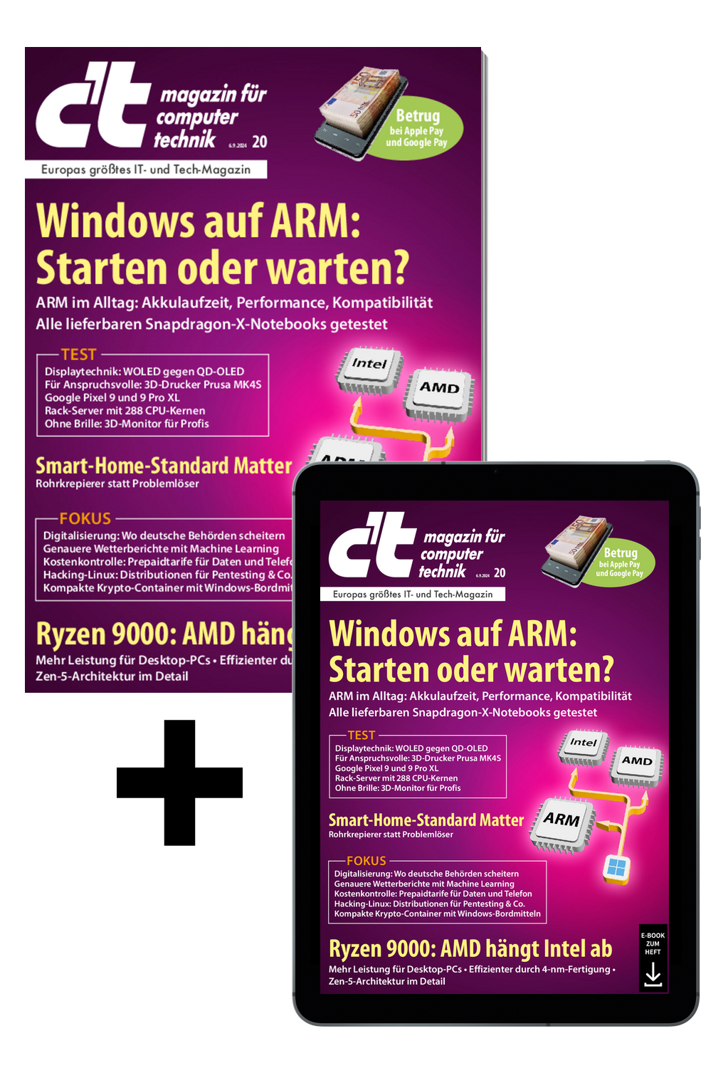Produktbild für Bundle c't 20/2024 (Heft + PDF)