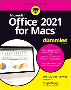Produktbild für Office 2021 for Macs For Dummies
