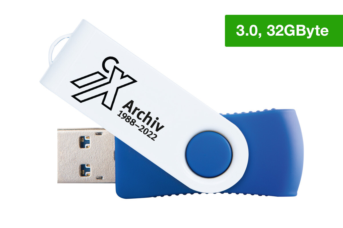 iX Gesamtarchiv-Stick 1988-2022 (32GB)