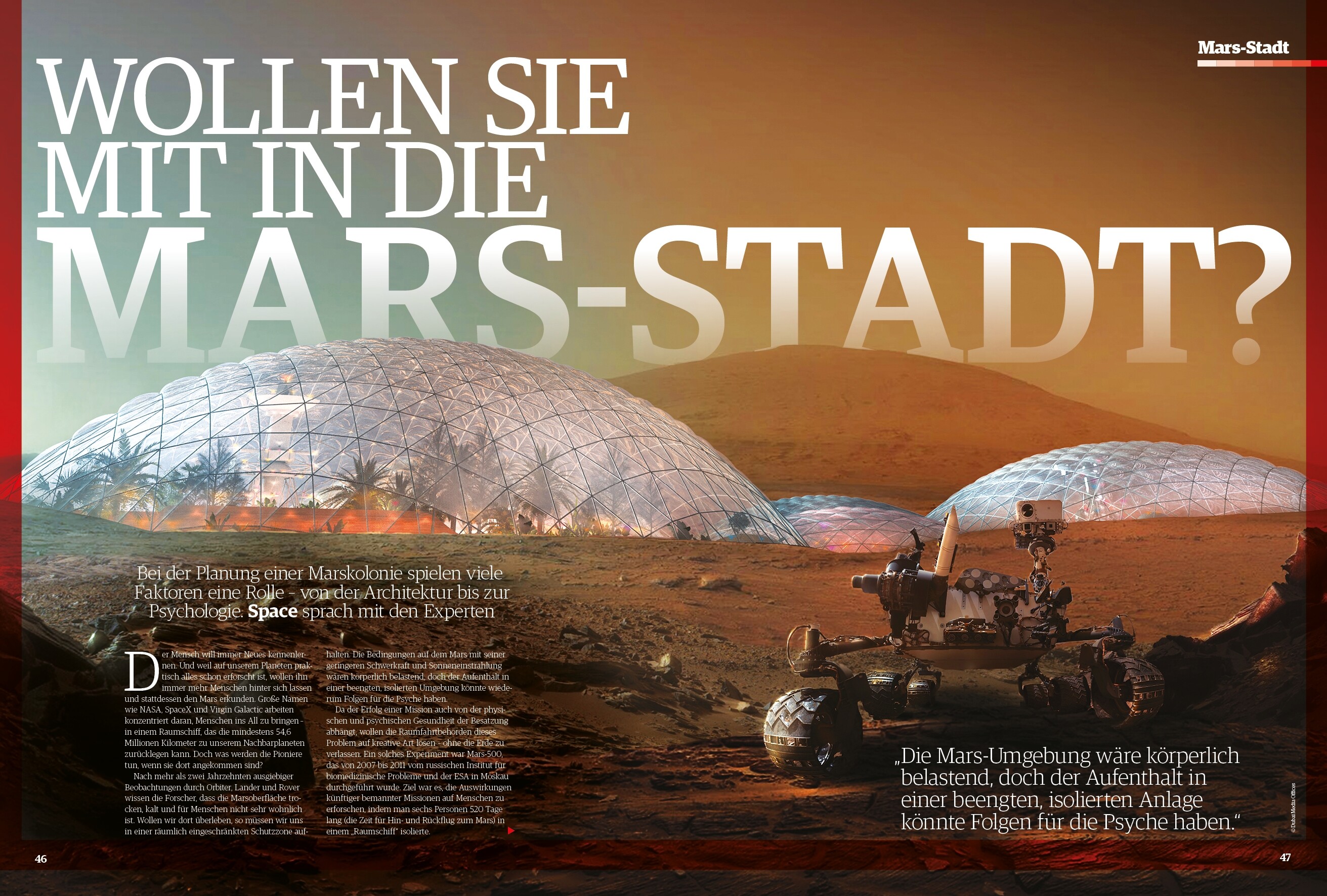 Space Weltraum Magazin 01/2019