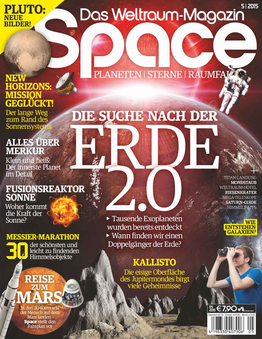 Space, Weltraum Magazin 05/2015