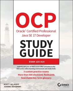 Produktbild für OCP Oracle Certified Professional Java SE 17 Developer Study Guide