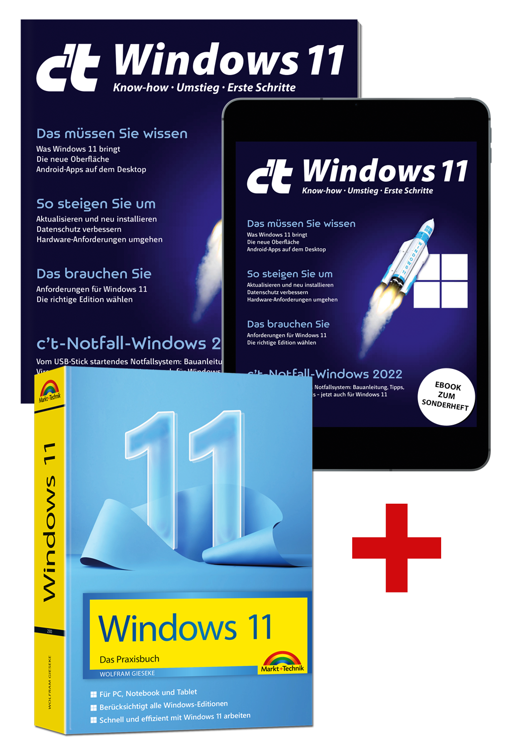 Superbundle c't Windows 11 (Buch + Heft + PDF)