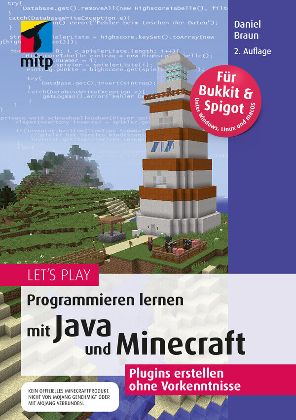 Let´s Play: Programmieren lernen mit Java und Minecraft - Plugins erstellen mit Java
