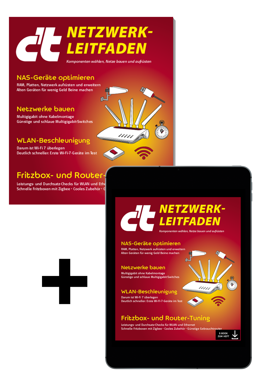 Bundle c't Netzwerk-Leitfaden 2024 (Heft + PDF)