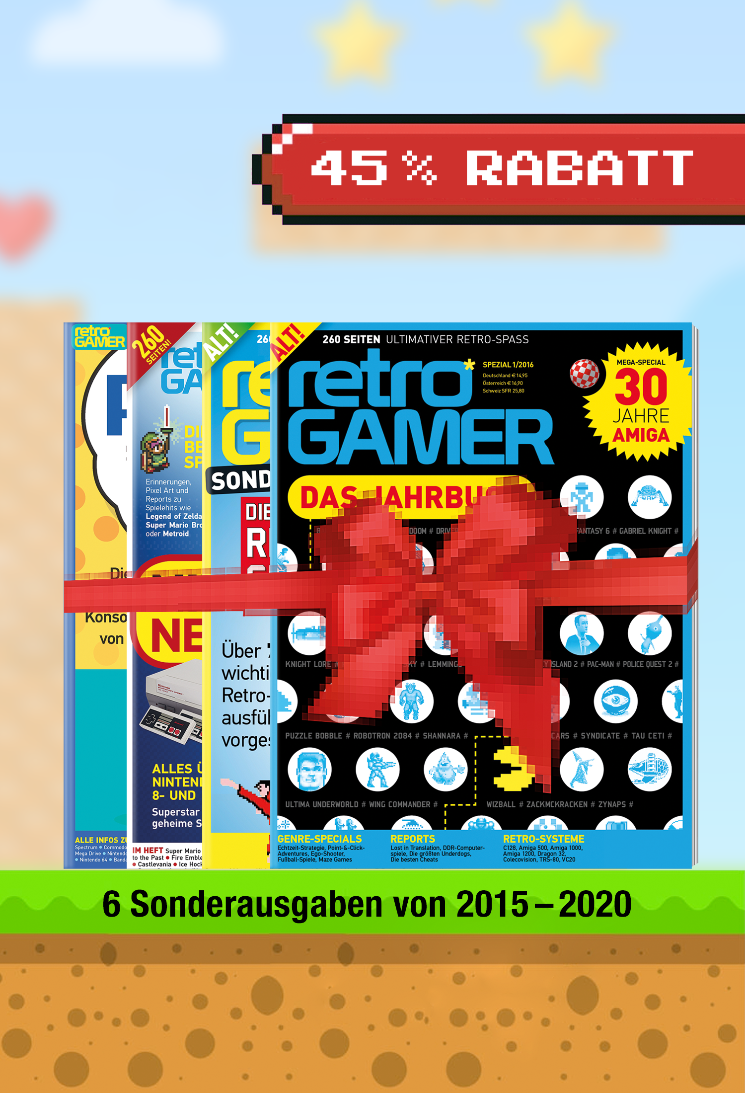 Retro Gamer Sonderheft-Paket (45% Rabatt!)