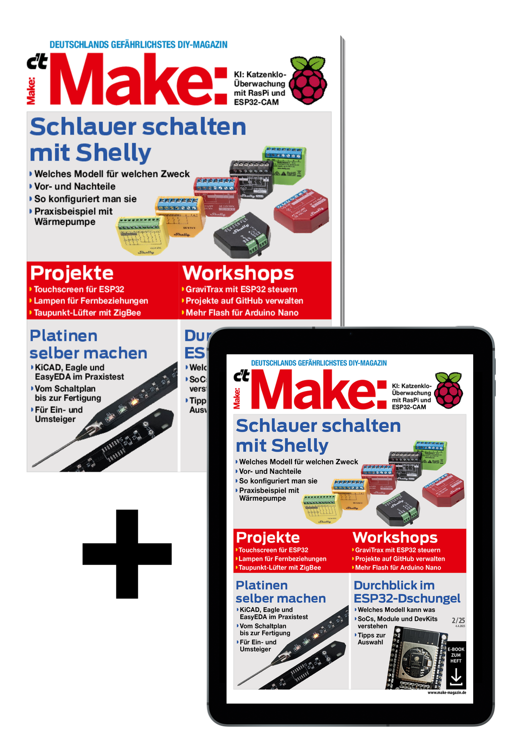 Bundle Make 02/2025 (Heft + digitale Ausgabe)