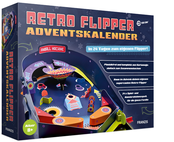 Retro-Flipper-Adventskalender