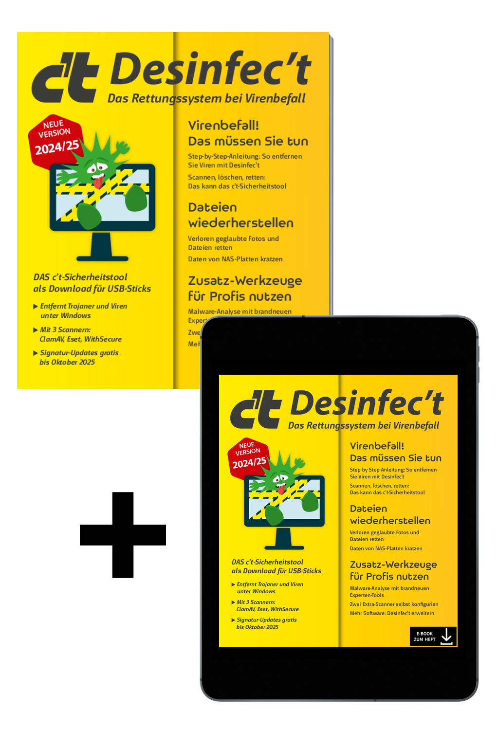 Bundle c't Desinfec't 2024/25