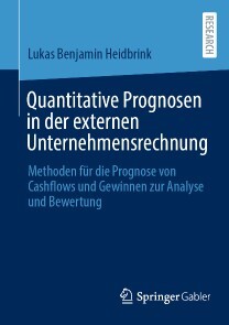 Produktbild für Quantitative Prognosen in der externen Unternehmensrechnung