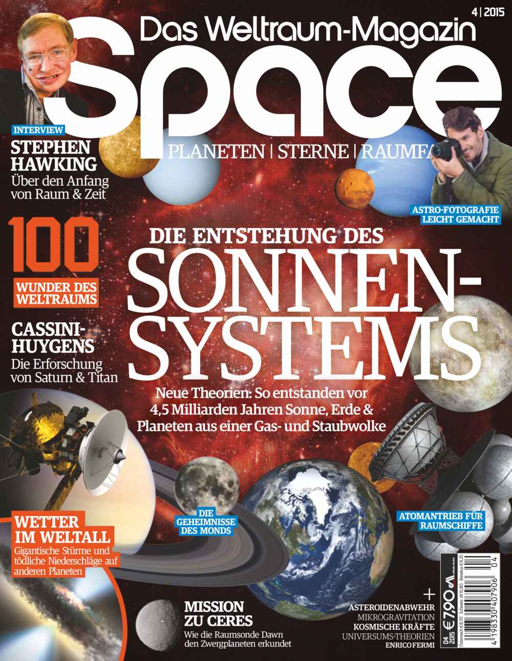 Space, Weltraum Magazin 04/2015