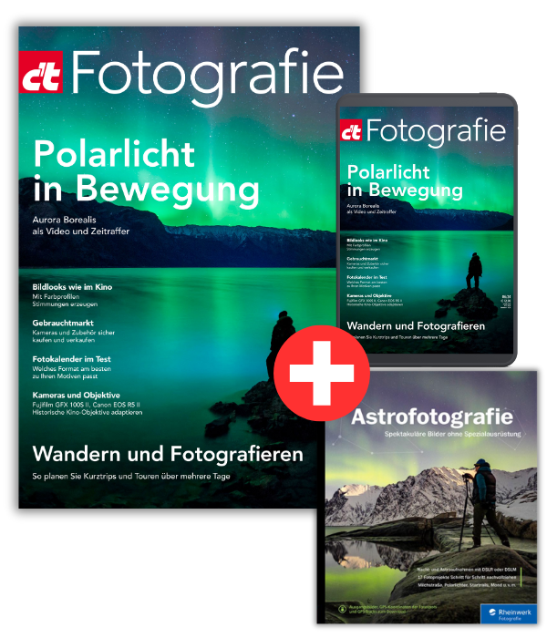 Superbundle c't Fotografie 06/2024 (Heft + PDF + Buch)