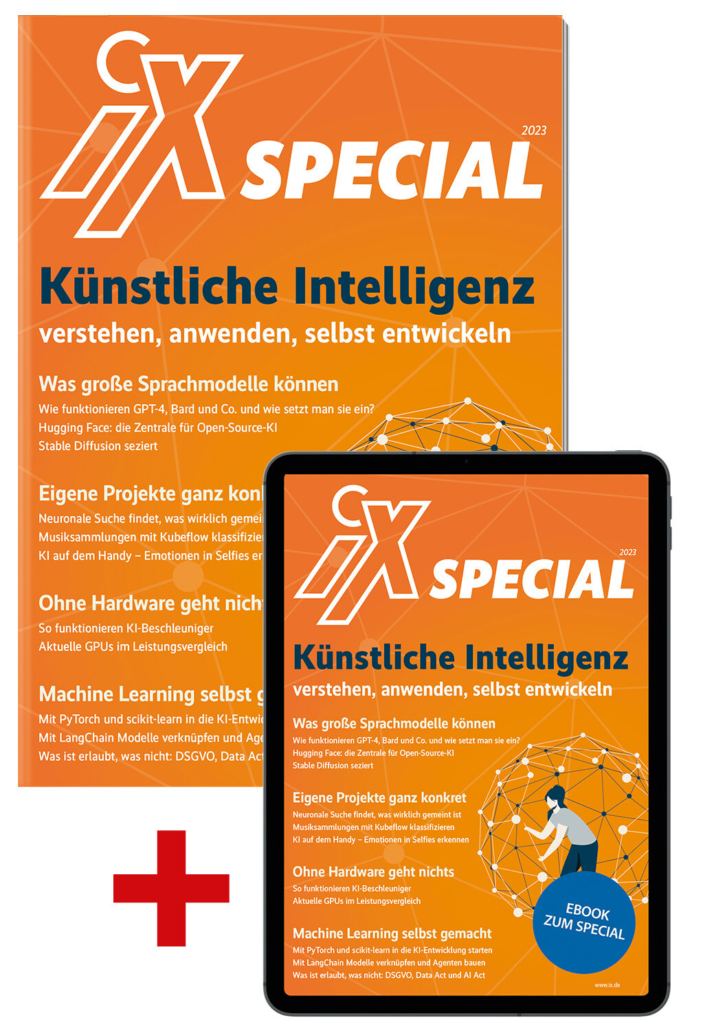 Bundle iX Special Künstliche Intelligenz (Heft + PDF)