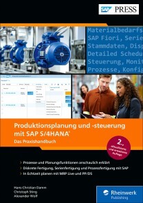 Produktbild für Produktionsplanung und -steuerung mit SAP S/4HANA