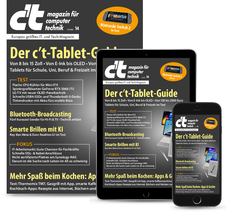 c't Kennenlern-Angebot Digital & Print