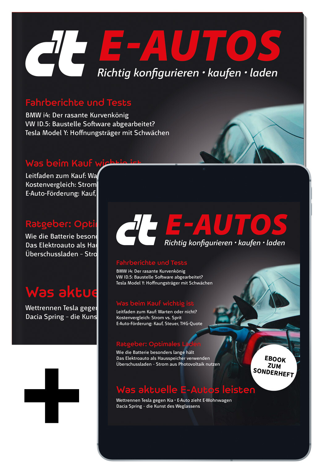 Bundle c't E-Autos 2022/23 (Heft + PDF)