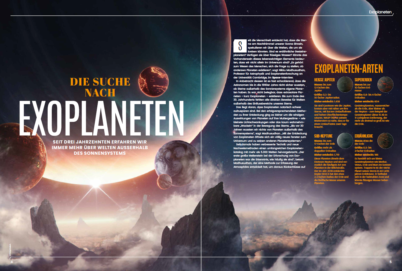 GRATIS PDF-Dossier Space - Alles über Exoplaneten