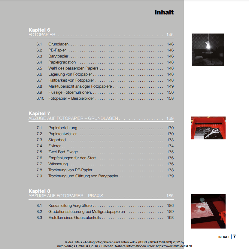 Analog fotografieren und entwickeln (4. Auflg.)