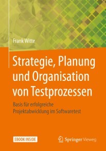 Produktbild für Strategie, Planung und Organisation von Testprozessen