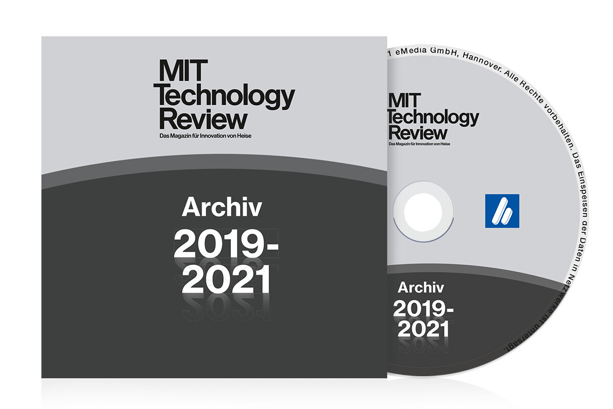 MIT Technology Review Archiv-DVD 2019-2021