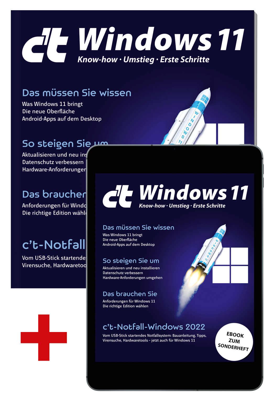Bundle c't Windows 11 (Heft + PDF)