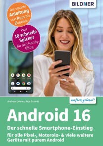 Produktbild für Android 16 - Der schnelle Smartphone-Einstieg