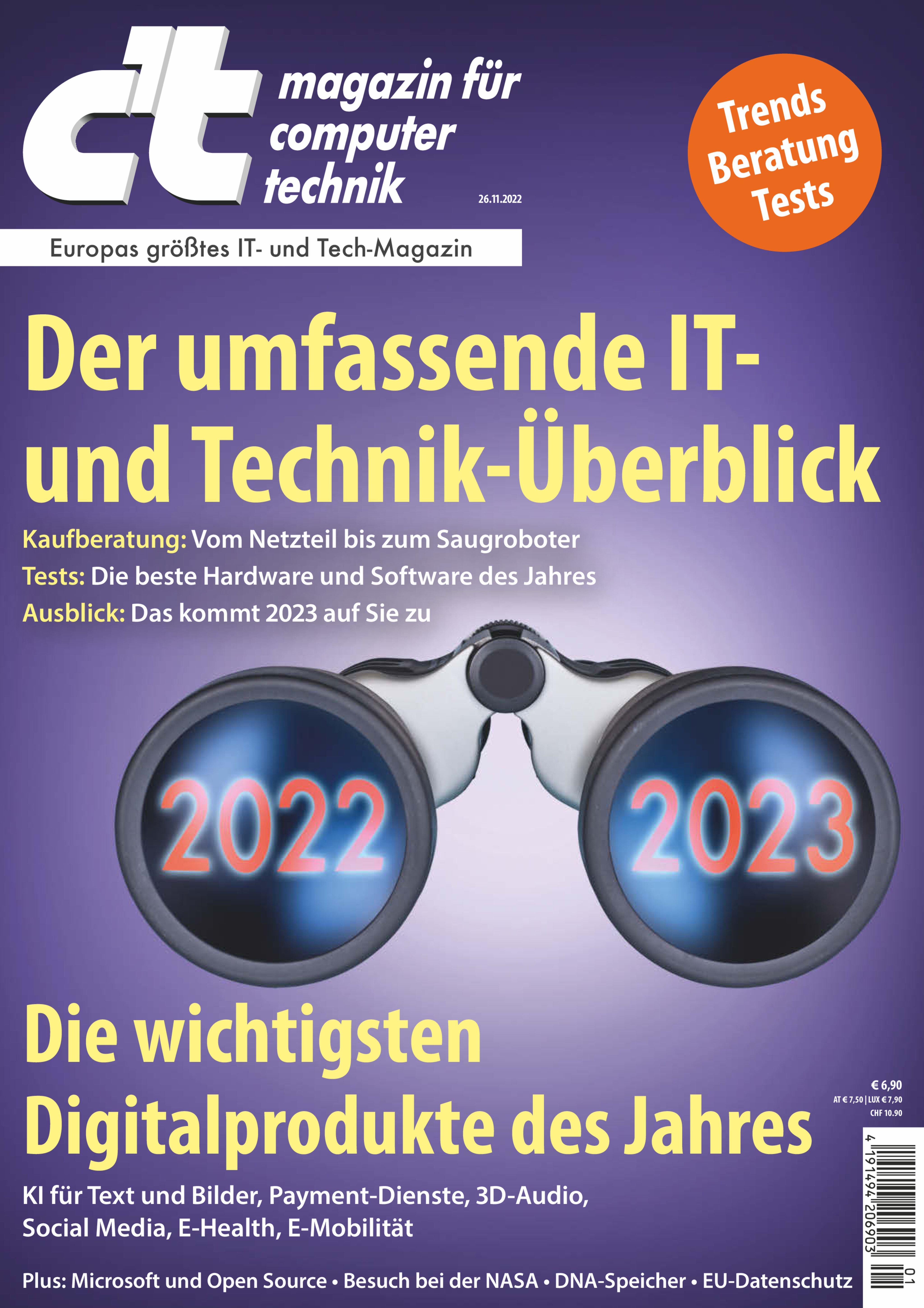 c't - Der umfassende IT- und Technik-Überblick 2022