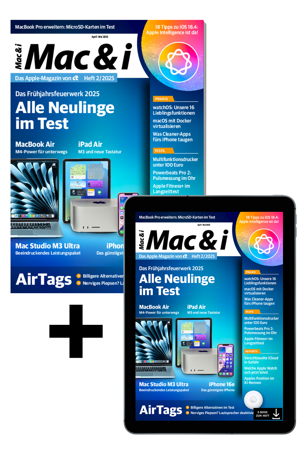 Bundle Mac & i 02/2025 (Heft + digitale Ausgabe)