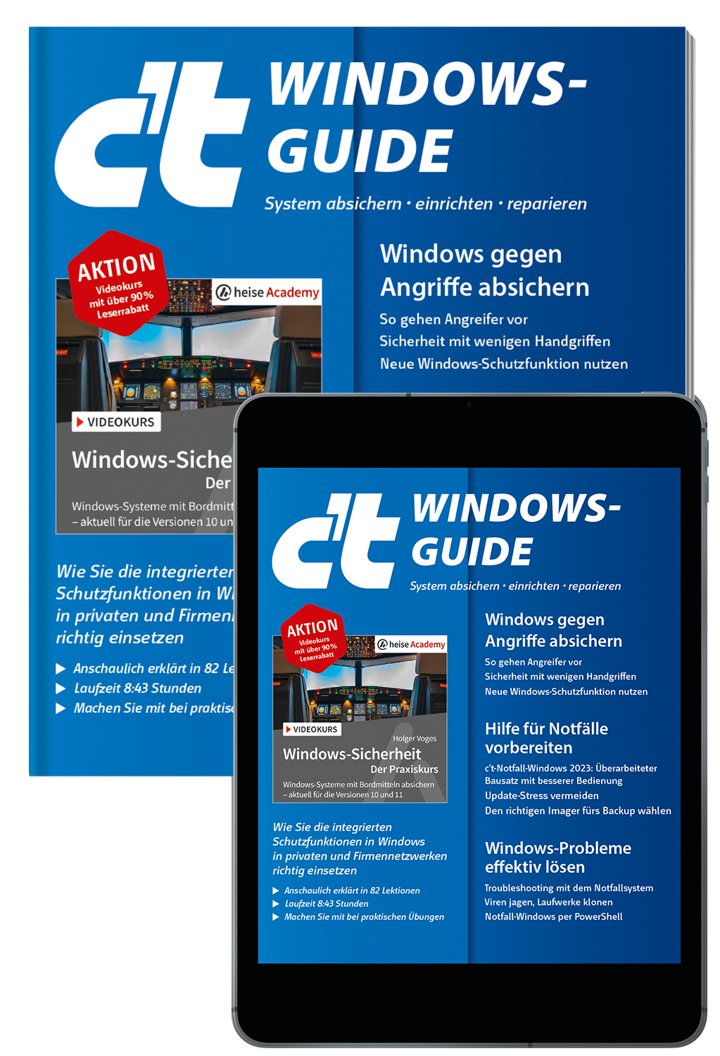 Bundle c't Windows-Guide 2023 (Heft + PDF)