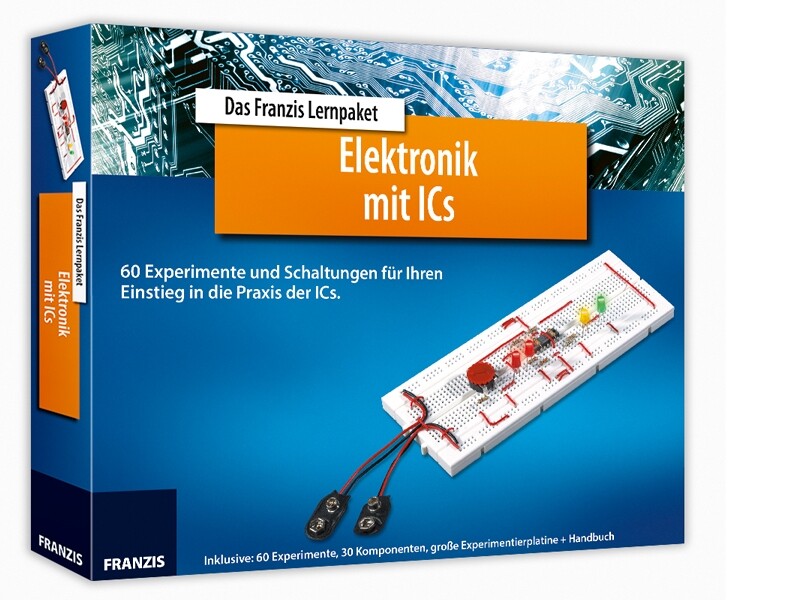 Franzis Lernpaket Elektronik mit Ics