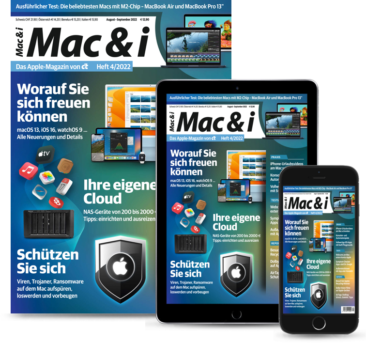 Mac & i Geschenkabo Plus