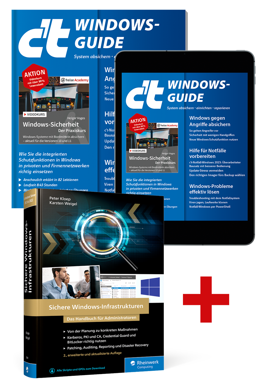 Superbundle c't Windows-Guide 2023 (Heft + PDF + Buch)