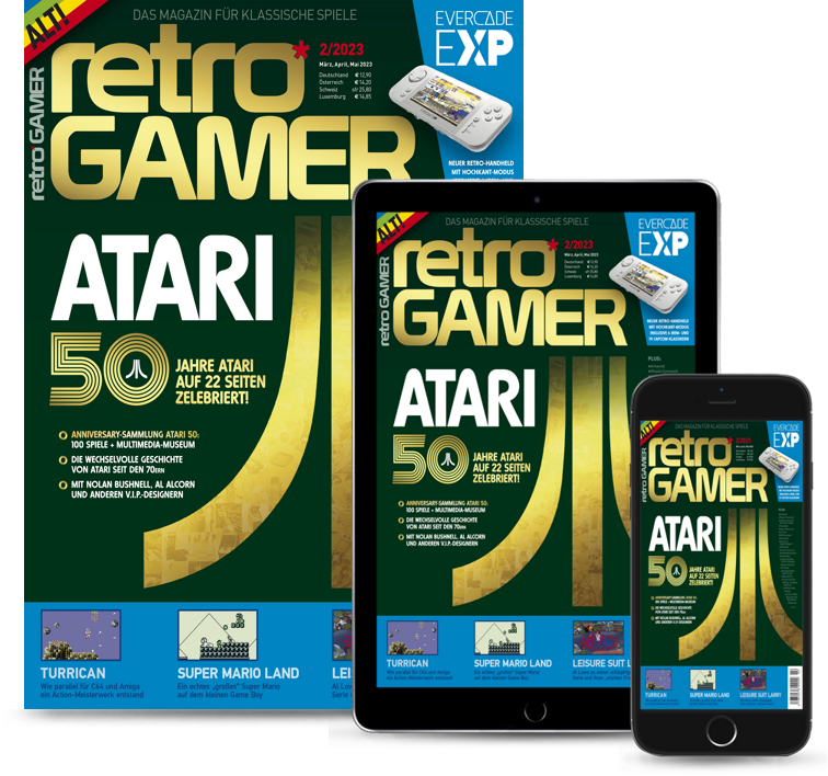 Retro Gamer Miniabo Heft & Digital