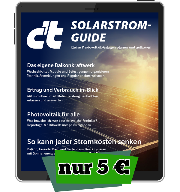c't Solarstrom-Guide (Special-eBook)