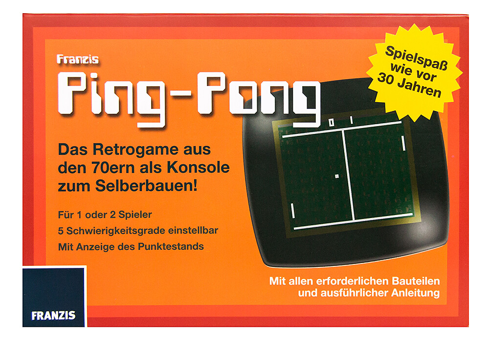 Ping-Pong - für Retro Gamer!
