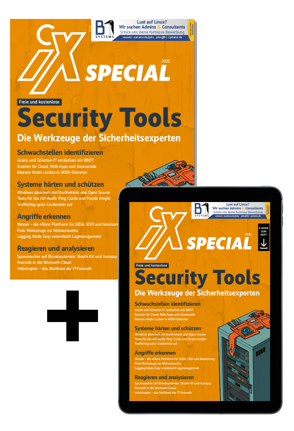 Produktbild für Bundle iX Special 2025 - Security Tools (Heft + PDF)