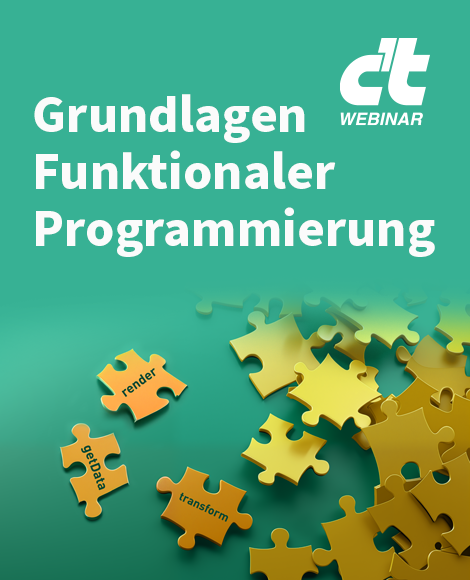 Grundlagen Funktionaler Programmierung (c't Webinar-Aufzeichnung)