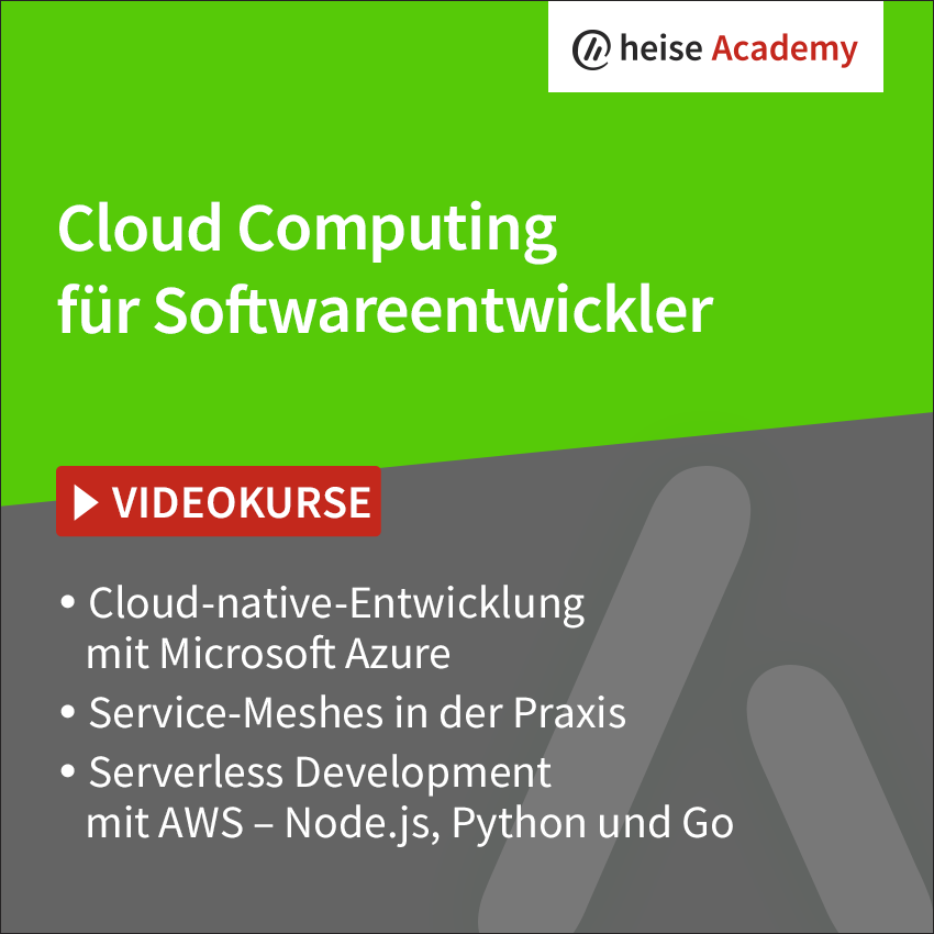 Tutorial-Bundle Cloud Computing für Softwareentwickler