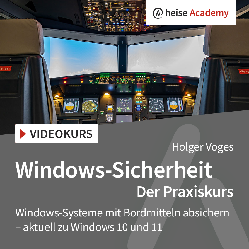 Windows Sicherheit – Der Praxiskurs (für Windows 10 und 11)